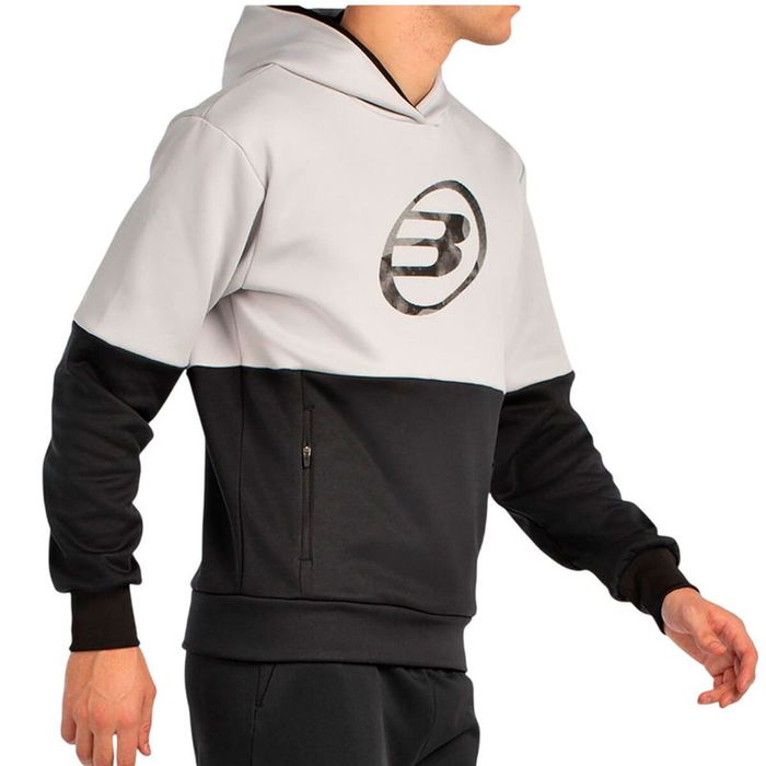 Sweat à capuche homme Bullpadel Boyal 026 Gris clair