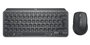 Logitech MX Keys Mini Clavier Sans Fil Compact pour Professionnels avec Souris - Layout Allemand (AZERTY), Bluetooth, Logi Bolt, Rétroéclairage, Rechargeable
