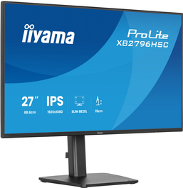 IIYAMA ProLite XB2796HSC - Écran 27" Full HD 144 Hz, HDMI, DisplayPort, USB Hub, Noir