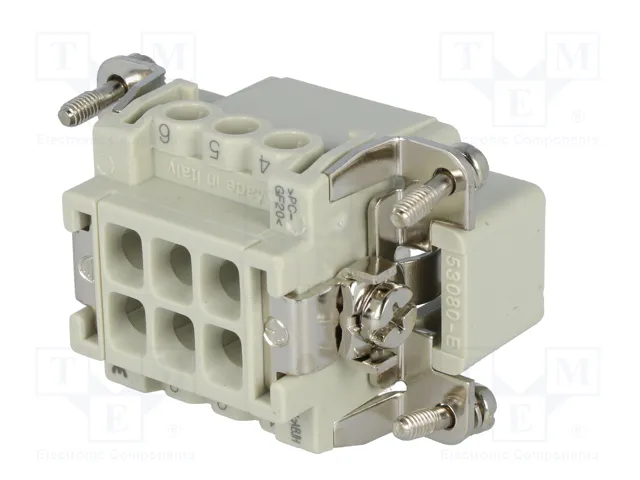 ILME Connecteur HDC mâle CNE 6 broches 16A 500V