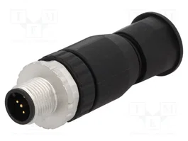 HARTING Connecteur M12 mâle 5 broches droit code A