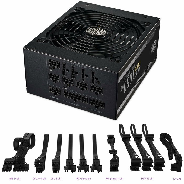 Cooler Master MWE Gold 1050W V2 ATX 3.1 80+ Gold 1050W Cooler Master MWE Gold 1050W V2 ATX 3.1 80+ Gold 1050W