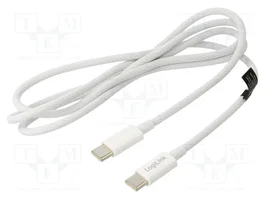 LOGILINK Câble USB 2.0 USB-C vers USB-C 1m blanc