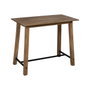 BigBuy Home Table d'appoint Noir Naturel 110 x 60 x 90 cm