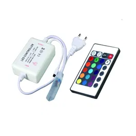 SKY-SHVN-3535-80L-RGB Mando a Distancia y Conector Tira LED RGB 220V