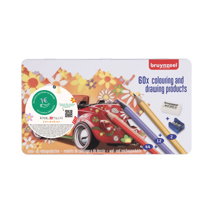 Bruynzeel Étui métallique Super Escarabajo retro Bruynzeel Étui métallique Super Escarabajo retro