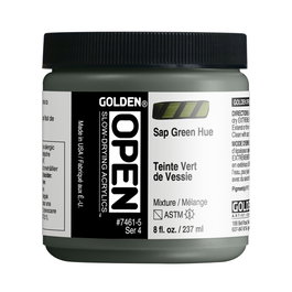 Golden OPEN Peinture Acrylique Vert savia 237 ml