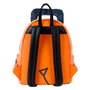 LOUNGEFLY Mochila Pochita Chainsaw Man - 26 cm, sac à dos en similicuir, bretelles réglables, multiples poches et compartiments