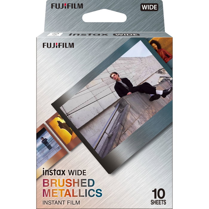 Fujifilm Instax Wide Film brushed metal