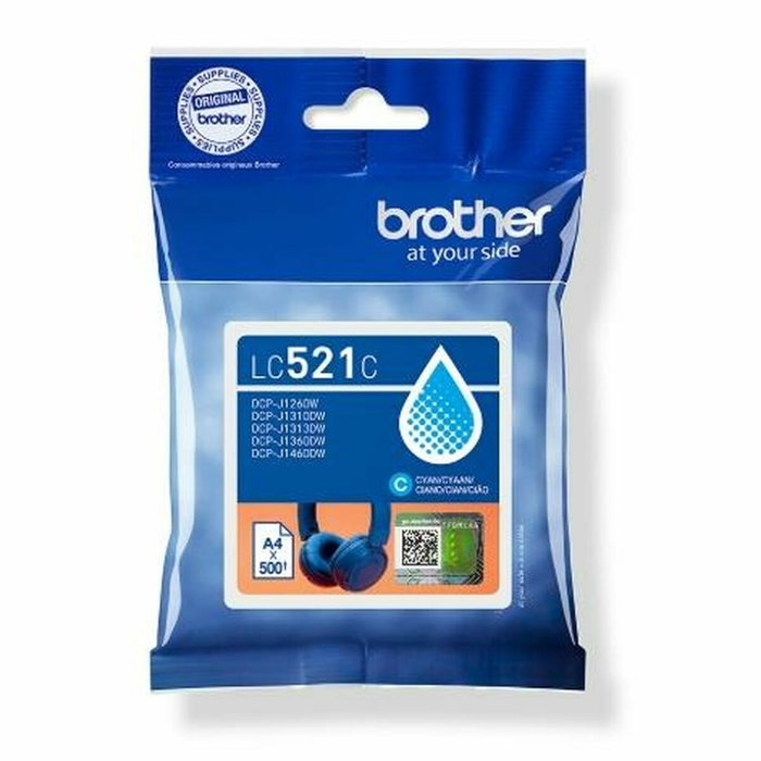 Brother Cartouche d'encre LC-521C Cyan Standard