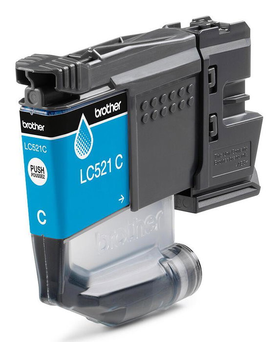 Brother Cartouche d'encre LC-521C Cyan Standard
