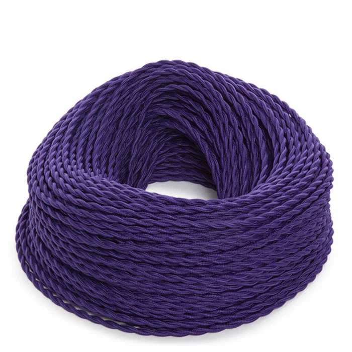 Câble Trenzado 2x0,75 x 1M Morado Câble Trenzado 2x0,75 x 1M Morado
