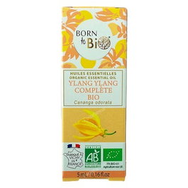 BORN TO BIO Huile essentielle organique de Ylang Ylang 5 ml
