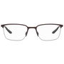 Monture de Lunettes Homme Under Armour UA5005G09QF41 Marron ø 54 mm