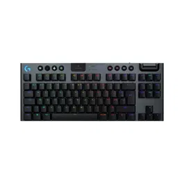 Logitech G Clavier Gamer Sans Fil G915 TKL X AZERTY (FR) Switch Clicky Noir