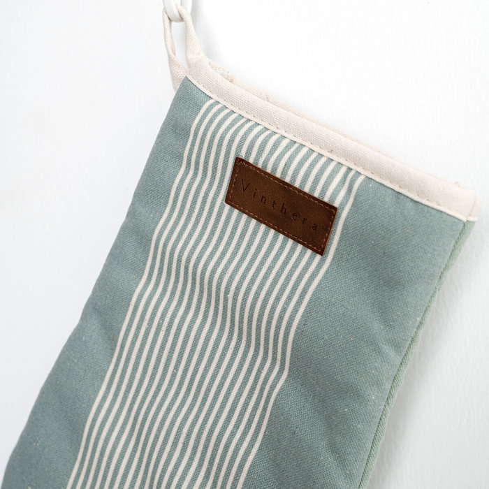 Vinthera Gant à Four Okapi Bicolore Textile 18 x 28 cm (2 Unités)