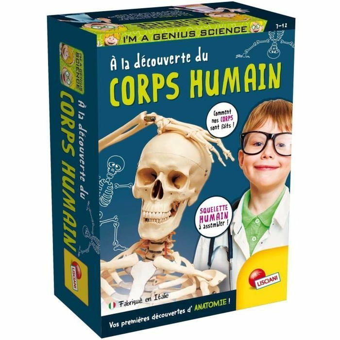 Lisciani Giochi Découverte du corps humain - Kit Scientifique IMAGENIUS POCKET - Modèle 3D Lisciani Giochi Découverte du corps humain - Kit Scientifique IMAGENIUS POCKET - Modèle 3D