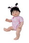 Berjuan Poupée nouveau-né 38 cm fille asiatique habillée - Ref: 17061-18 38