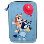 KIDS LICENSING Plumier Bluey Double - Trousse scolaire - Dimensions: 12,5 x 19,5 x 4,6 cm