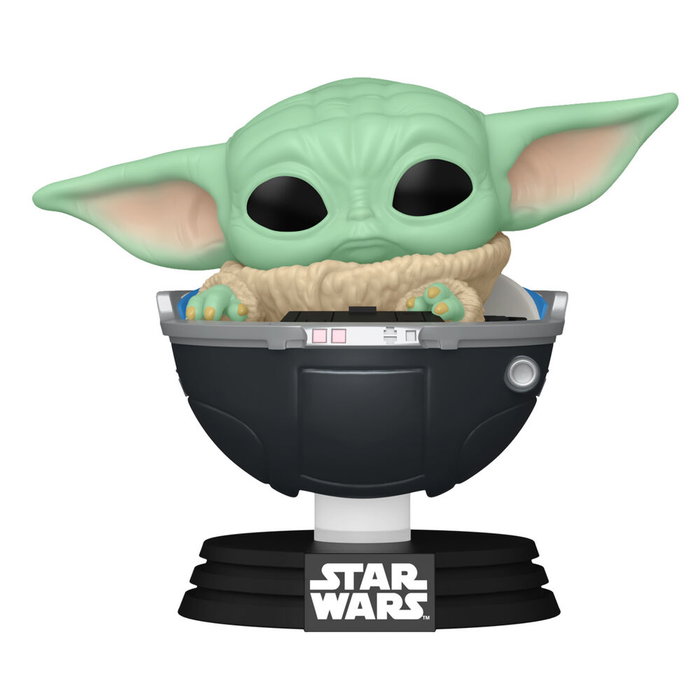 FUNKO Pop Star Wars : Grogu dans son vaisseau