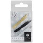 Cosmetic Club Jeu de 3 Mini Pinces à Épiler Différentes