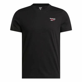 T-shirt à manches courtes homme Reebok Identity Smal Noir