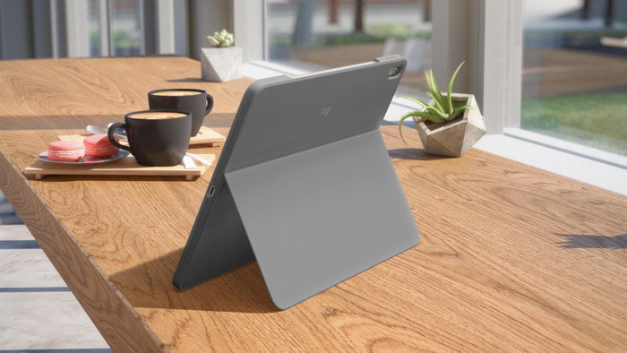 Logitech Combo Touch pour iPad Air - Gris