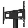 SMS ICON FH MT 2000 EU BL - Support de sol pour écran plat, réglable en hauteur et avec gestion des câbles, noir
