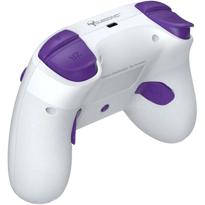 Subsonic Manette sans fil One Piece Luffy Gear 5 - Blanc - Nintendo Switch / OLED / Switch 2