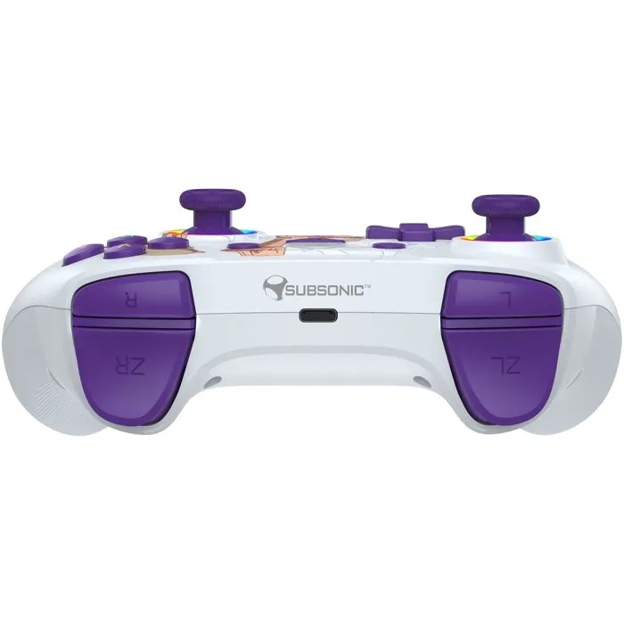 Subsonic Manette sans fil One Piece Luffy Gear 5 - Blanc - Nintendo Switch / OLED / Switch 2