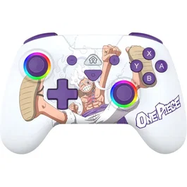 Subsonic Manette sans fil One Piece Luffy Gear 5 - Blanc - Nintendo Switch / OLED / Switch 2