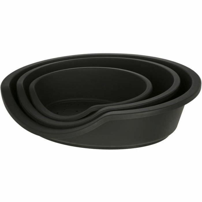 Kerbl Corbeille DREAMER Noir en Plastique Recyclé 80x60x25cm