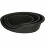 Kerbl Corbeille DREAMER Noir en Plastique Recyclé 80x60x25cm