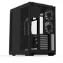 Zalman P60BK - Boîtier PC moyen tour ATX noir avec verre trempé incurvé, ventilateurs ARGB, USB 3.0 et Type-C