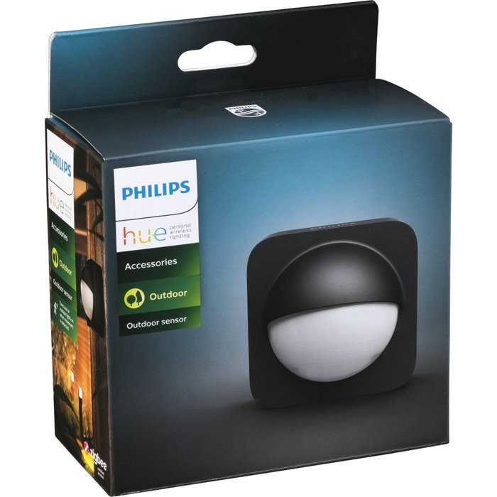 Philips Hue Détecteur de mouvement extérieur - Noir Philips Hue Détecteur de mouvement extérieur - Noir