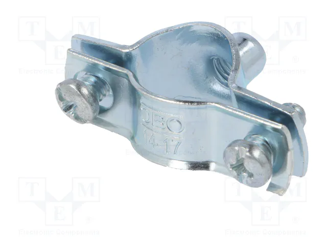 OBO BETTERMANN Collier à tourillon 14÷17mm acier zinc 732 G OBO BETTERMANN Collier à tourillon 14÷17mm acier zinc 732 G