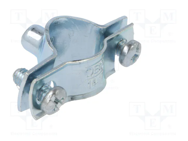 OBO BETTERMANN Collier à tourillon 14÷17mm acier zinc 732 G OBO BETTERMANN Collier à tourillon 14÷17mm acier zinc 732 G
