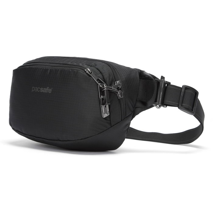 Pacsafe V 100 Hip Pack Jet Black