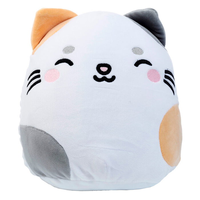 PUCKATOR Coussin en peluche Gata Lola Adoramals Squidglys - 24x16x21cm en Velboa PUCKATOR Coussin en peluche Gata Lola Adoramals Squidglys - 24x16x21cm en Velboa