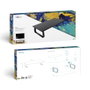 TooQ Support Élévateur en Bois pour Moniteur, 20 kg, Noir - Design Ergo