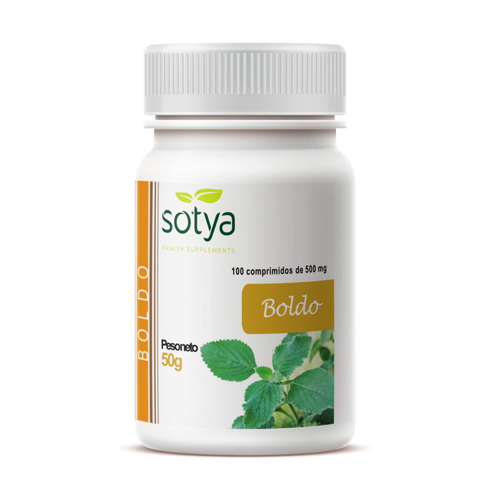 SOTYA Boldo 500 mg, 100 comprimés SOTYA Boldo 500 mg, 100 comprimés