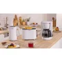 Bosch TAT2M121 MyMoment Toaster Blanc 2 Tranches - Fonctions Décongélation et Réchauffage, Centrage Automatique du Pain, Chauffe-Viennoiserie Intégré