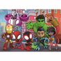 Clementoni Puzzle Marvel Spidey and His Amazing Friends 24 pièces Maxi