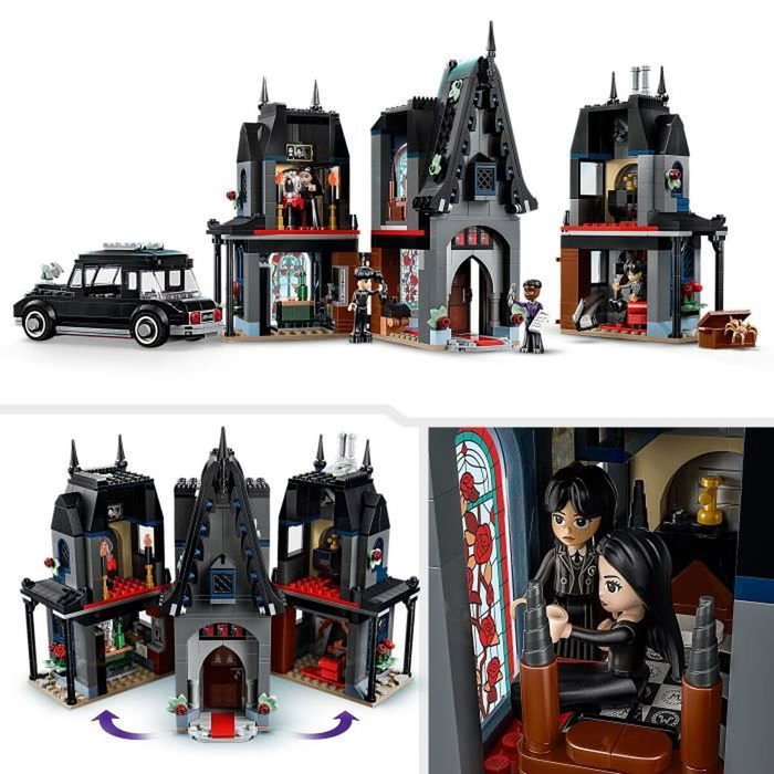 LEGO Mercredi Le Manoir de Morticia 76786