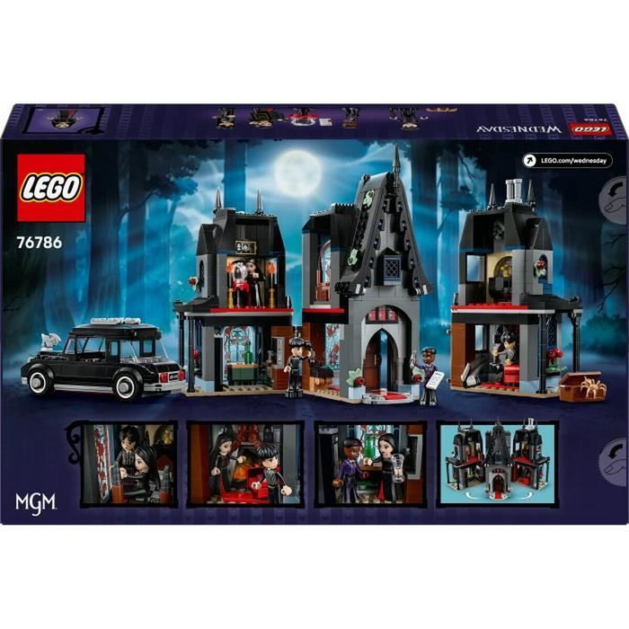 LEGO Mercredi Le Manoir de Morticia 76786