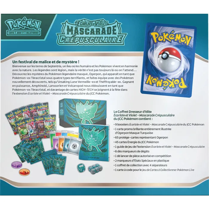 Pokemon Pokémon EV06 : coffret Dresseur d'Elite Pokemon Pokémon EV06 : coffret Dresseur d'Elite