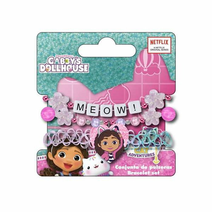 Barcelet Fille Gabby's Dollhouse Rose