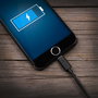 Veho VPP-501-1M Câble Lightning Apple certifié - 1 mètre - Noir - Compatible iPhone, iPad