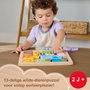 Fisher-Price Puzzle Animaux en Bois - Tri de formes