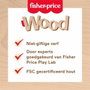 Fisher-Price Puzzle Animaux en Bois - Tri de formes